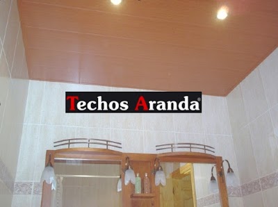Techos de aluminio roble Techos de aluminio roble