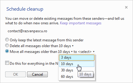 Hotmail-schedule-cleanup