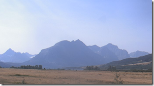 Glacier National Park from the Northern Plains
