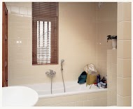 Villa Caletta: de badkamer in het nieuwe huis