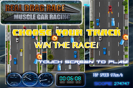 【免費賽車遊戲App】Real Drag Race Muscle car-APP點子