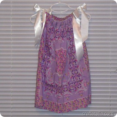 bandanna dress purple