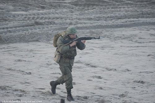 "Запад-2013": Высадка на побережье