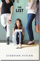 book cover of The List by Siobhan Vivian