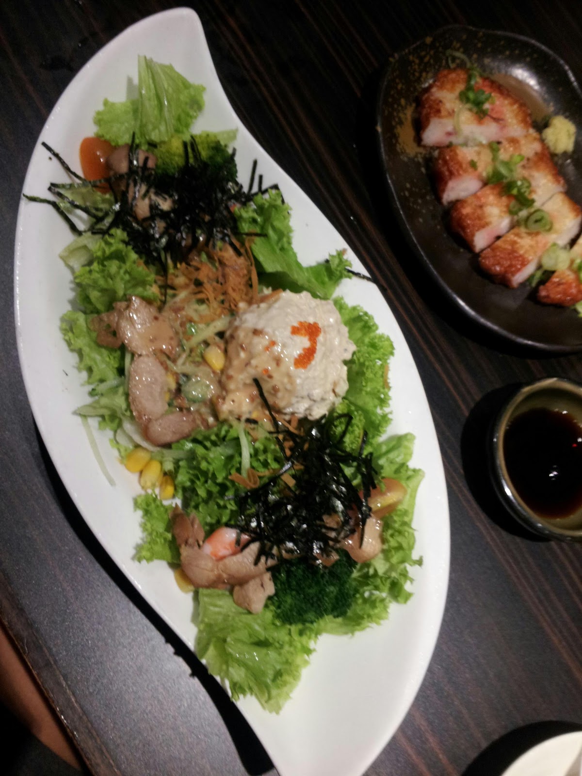 Trine M. Pedersen Japanese food at Jurong East Mall