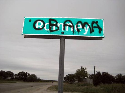 Texas-Town-Get’s-‘Romney’-Road-Sign-Painted-Over-With-‘Obama’