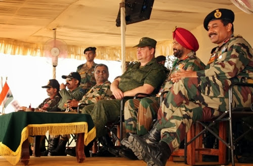 Завершились российско-индийские учения "Индра-2013"