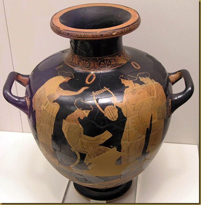 sapfo attic vase 435 BC