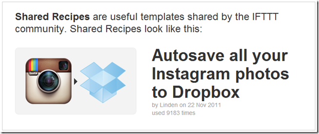 AutoSave Instagram Pictures to DropBox