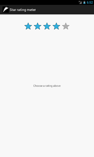 【免費娛樂App】Star Rating Meter-APP點子