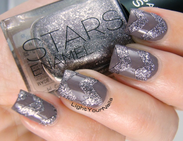 chevron nails chevron nails