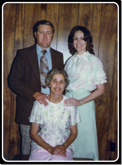 1977 - Mama Trudy, Jon & LaVon - Coldwater, Miss.
