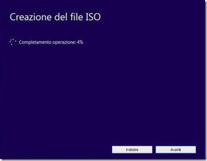 Windows 8 creazione immagine ISO