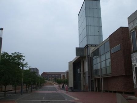 Coming into the Constitutional Court Complex, Johannebsurg