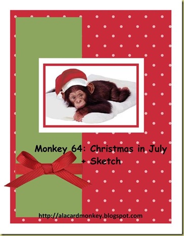 Monkey 64 Christmas in July-001