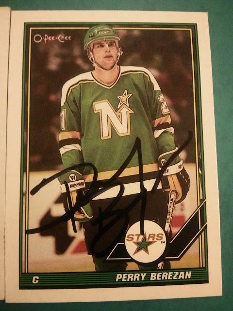 Coast to Coast Hockey Autographs Perry Berezan