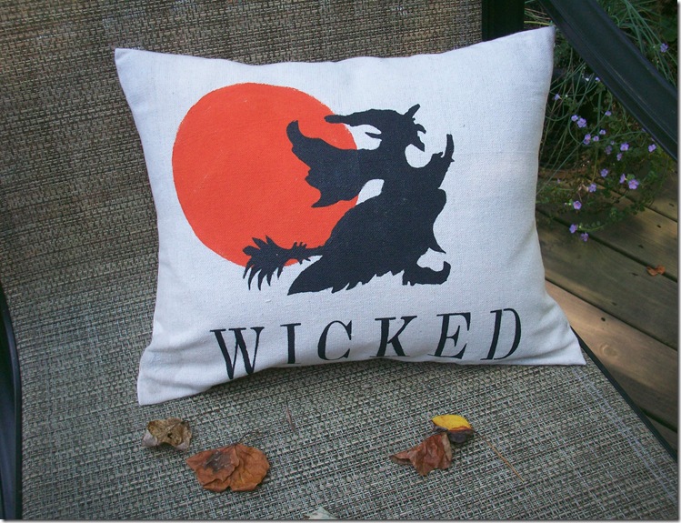 Wicked Halloween Pillow 016