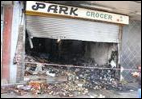 KEMPTON PARK BUTCHERY CAFE BURNS DOWN 6 JUNE2011