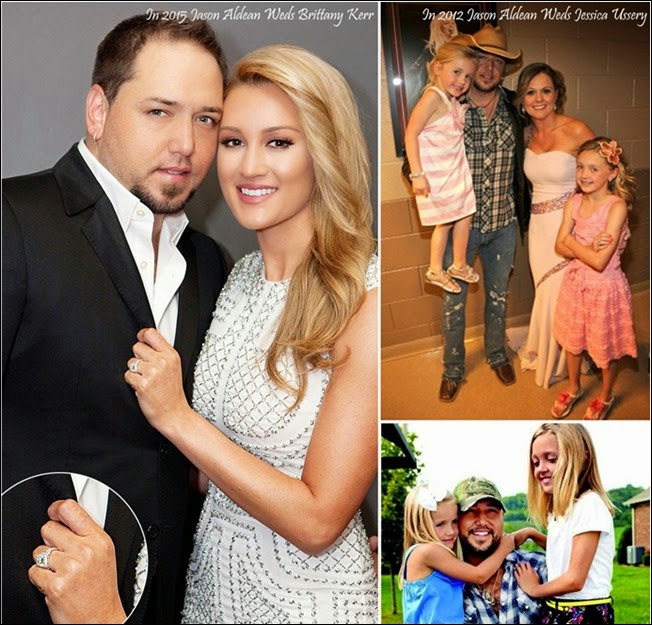Newlywed Couple Jason Aldean and Brittany Kerr 