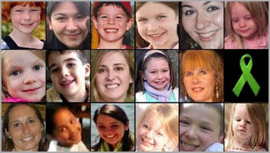 26 children and teachers were murdered at Sandy Hook Elementary School. These are some of them. CLICK to visit the Coalition To Stop Gun Violence site.