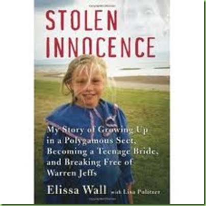  we had great discussion on the book Stolen Innocence by Elissa Wall