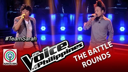 Elmerjun Hilario vs Kokoi Baldo - The Voice PH 2 Battle Rounds