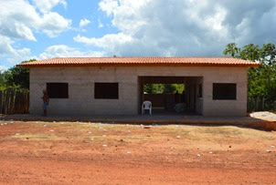 Escola Hélio Soares em fase de acabamento,  construída na atual gestão