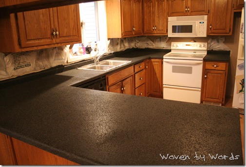 Woven By Words Rust Oleum Countertop Transformations Diy Project