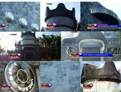 Rumah berbentuk kamera DSLR di Magelang rumah kamera