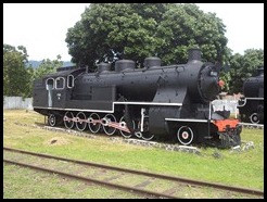 Indonesia, Ambarawa Railway Museum, Loco, Krupp Germany, 11 January 2013 (2)