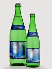 Bottiglie vetro acqua senza marca