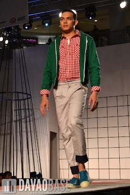 Playful getup during the Mensweek Fashion Show at Abreeza
