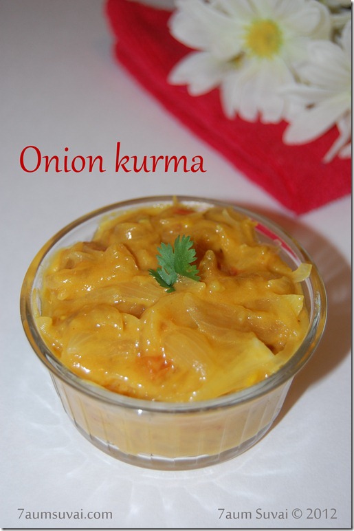 Onion kurma