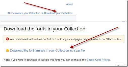 download google web fonts