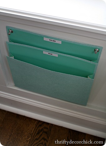 wall file holder