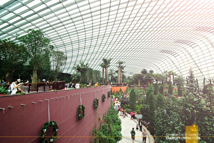 Singapore's Flower Dome at Gardens by the Bay