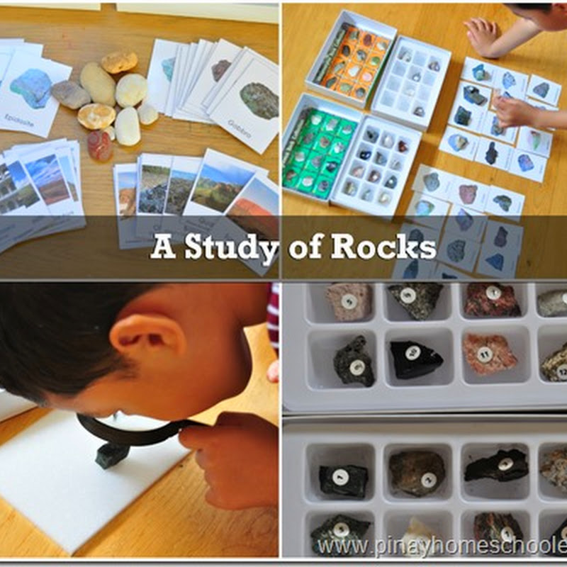 Study of rocks for kids the pinay homeschooler
