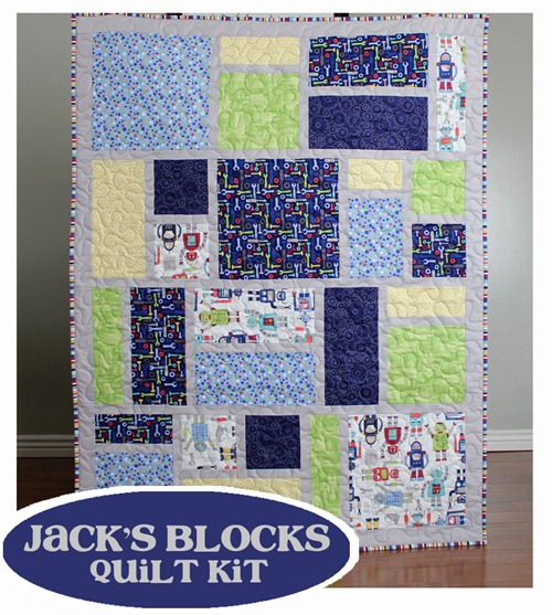 Jack's Blocks quilt kit