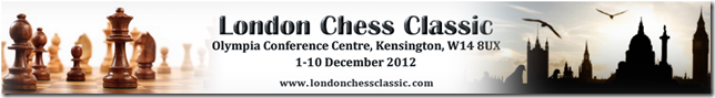 London Chess Classic 2012 banner
