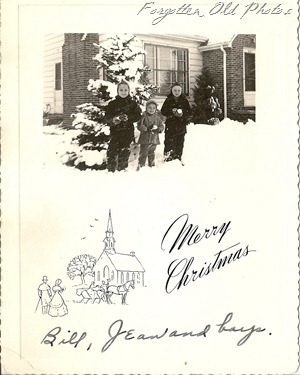 Christmas card DL