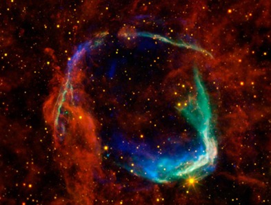 supernova RCW 86 no infravermelho e raios X