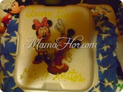 Cajas de Pastel de Minnie y Mickey Mouse - 402