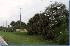 7883 Canaveral National Seashore, Florida - sign