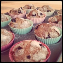 Day #36 - best low-fat blueberry muffins