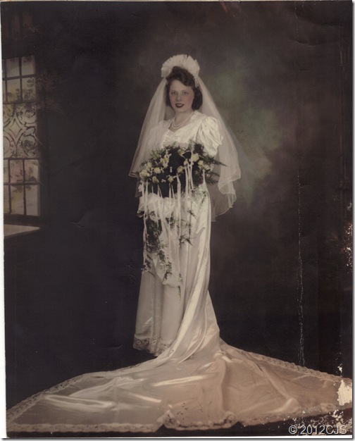 Lois Coleman Wedding Dec1941