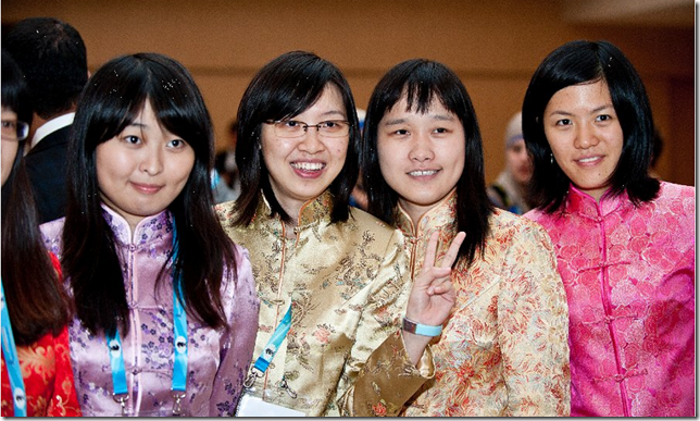 China's Women Olympiad Team 2012