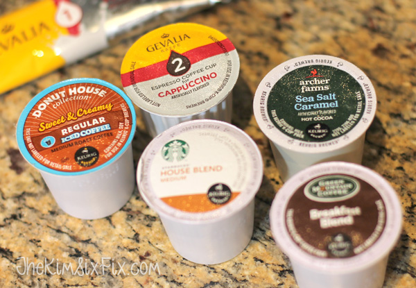 Variety of Kcups