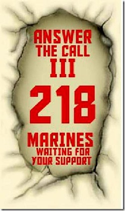 Answr Call III 218 Marines