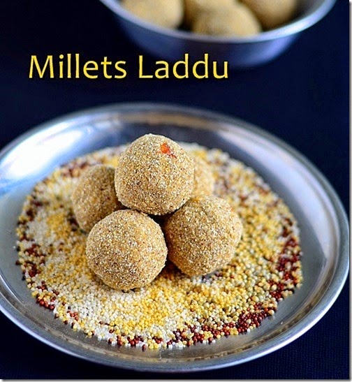 millets laddu recipe