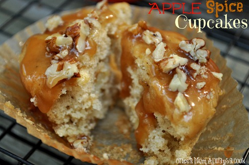 Apple Spice Cupcake